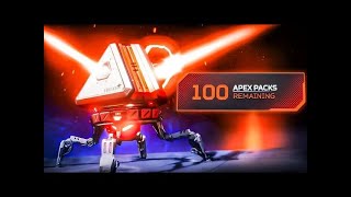 Apex Legends 100 Apex Packs Opening Part 5  Heirloom Shards [upl. by Nylidam]