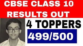 CBSE CLASS 10 RESULTS OUT  CBSE CLASS 10 TOPPER  PRAKHAR MITTAL CBSE CLASS 10 TOPPER  4 TOPPERS [upl. by Alton]