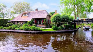 Giethoorn Water Village Venice of the Netherlands [upl. by Elynad]