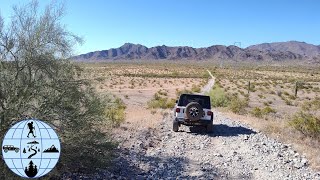 Pristine Sonoran Desert Grilling a Steak Sierra Estrella Wilderness Seven Mile Mountains [upl. by Niliak748]