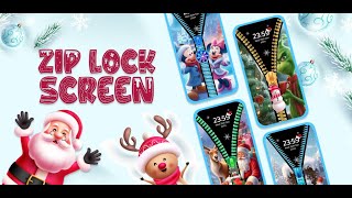 Zipper Lock Screen  Zip Lock  VideoFeature [upl. by Anedal]