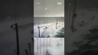 Storm surge from Hurricane Helene in Florida [upl. by Naharba568]