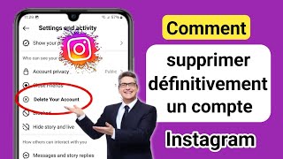 Comment supprimer définitivement un compte Instagram 2024  Supprimer le compte Instagram [upl. by Htebizile264]