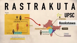 Rashtrakuta Dynasty History  Ancient History for UPSC [upl. by Pattin188]