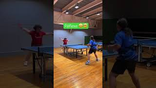 Réflexe 🤯🤩🏓 pingpong sports tabletennis ping reflexes [upl. by Uke]