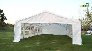 Great choice for party  EROMMY Heavy Duty Large Canopy Carport [upl. by Mashe236]