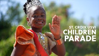 Crucian Christmas Festival 20222023 St Croix Children Parade [upl. by Nepil]