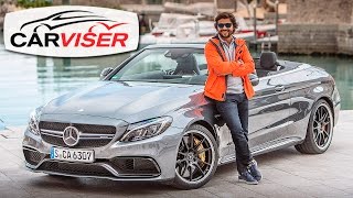 Mercedes AMG C63S Cabrio Test Sürüşü  Review English subtitled [upl. by Curr]