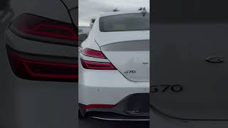 Genesis G70 AWD Prestige🤍Genesis GenesisG70 cars whitecar Features httpsrockyridgeautocom [upl. by Awahsoj262]