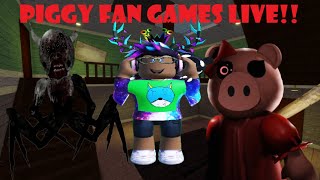 Playing PIGGY FAN GAMES [upl. by Berlinda769]