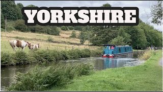 74 Yorkshire by Narrowboat Cruising this beautiful English County Plus Crick Boat Show Bonus [upl. by Dragoon]