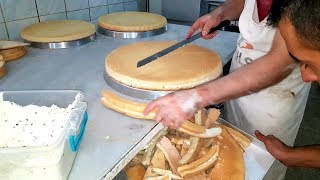 6 Katlı Düğün Pastası Yapımı  Turkish wedding cake [upl. by Ynnig519]