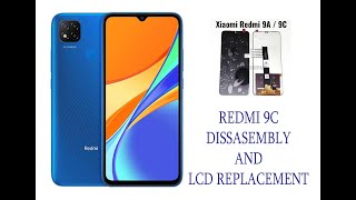 redmi 9c dissasembly and lcd replacement redmi 9c ganti lcd [upl. by Dari]