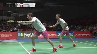 Daihatsu Yonex Japan Open 2017  Badminton SF M5MD  GidSuk vs BoeMog [upl. by Konstanze]