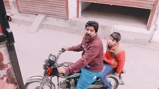 Motorcycle ka Saman kharida l Daily vlogs [upl. by Melisent]