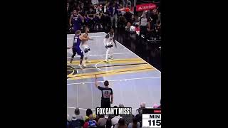 DeAaron FOX 60 PT GAME Kings vs Timberwolves nba nba shorts kings lebron nbahighlights wolves [upl. by Enihpesoj266]