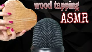 ASMR  wood tapping asmr no talking [upl. by Anialad]