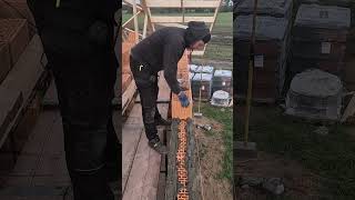 SZCZYT SZCZYTÓWCZYLI MUROWANKO classicalmusic construction bricklayer satisfying diy [upl. by Oinafipe120]