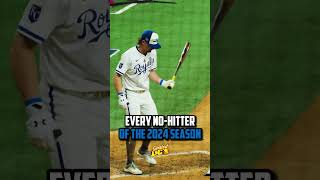 MLB 2024 NoHitters shorts fyp baseball mlb edit top trending fy sub subscribetiktokrizz [upl. by Nylkcaj874]