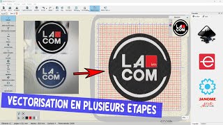 Méthode de Vectorisation par etapes avec inkscape [upl. by Calhoun]