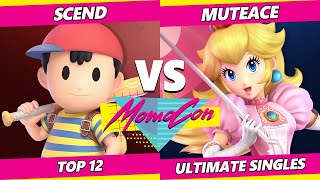 MomoCon 2022 Top 12  Scend Ness Vs MuteAce Peach SSBU Ultimate Tournament [upl. by Sunda334]