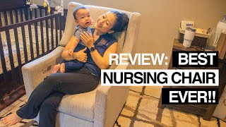 REVIEW Babyletto Kiwi Electric Recliner Glider [upl. by Daus]