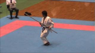 Kata KAATIN NO KON  All Okinawan Karate Kobudo Championships 2011 [upl. by Stiegler]