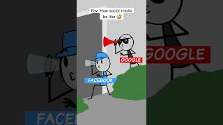 How Social Media Be Like 😂📱 Animations  Animation memes shorts [upl. by Jackson]