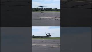 2 Hueys taking off from Crossville Memorial Airport [upl. by Stannwood352]