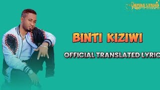 Zanto ft Pingu Binti Kiziwi Lyrics with English translation [upl. by Gnik661]