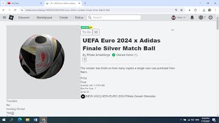 Hurry Hướng dẫn lụm item free trái banh trận chung kết euro 2024chi tiết [upl. by Ystap]