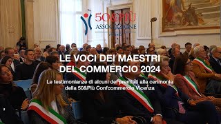 Le voci dei maestri e dei benemeriti del commercio [upl. by Anaeed]