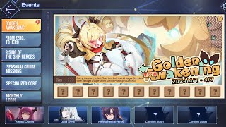 Azur Lane Golden Awakening 1 April 2024 [upl. by Enairb]