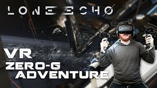 Lone Echo VR spacewalking gameplay on HTC Vive with Revive [upl. by Celestina256]