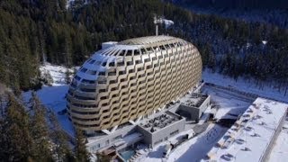 This 170M Davos Hotel Keeps Rich and Powerful Super Safe [upl. by Goodwin]