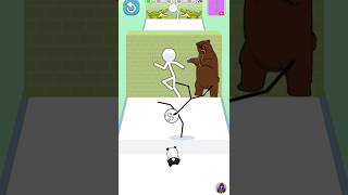 Through The Wall Game  Part 3 stickman funny trendingshorts viralshort [upl. by Leval153]