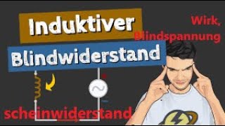 Aufgaben berechnen Schein und induktive Blindwiderstand [upl. by Gypsie652]