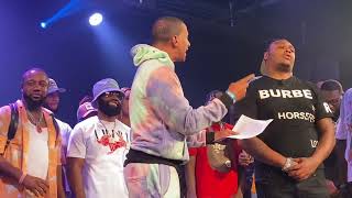 HOLLOW DA DON PULLS OUT PAPERWORK ON NU JERZEY TWORK IN THEIR SUMMER MADNESS 13 BATTLE [upl. by Nnylassej267]