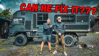 Fixing Ollie Ollertones Pinzgauer 6x6 [upl. by Monafo379]