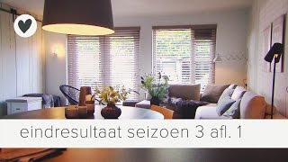 eindresultaat afl 1  vtwonen  weer verliefd op je huis S03 [upl. by Notyal]