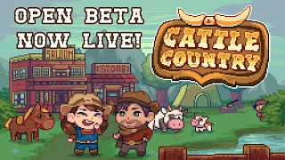 Cattle Country  Now playable in Open Beta [upl. by Akinimod]