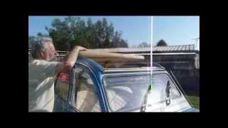 CITROEN 2CV  PUTTING ROOF UP [upl. by Alvira]