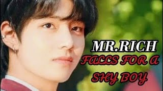 1  MrRich Falls For A Shy Boy  Taekook FF  Requested  The meet by homework [upl. by Tebor]