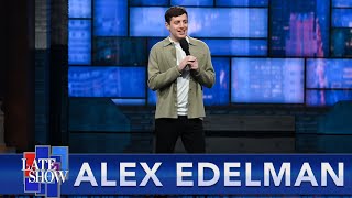 quotI Am The Least Interesting Person In My Familyquot  Alex Edelman Performs StandUp On The Late Show [upl. by Etnoj684]