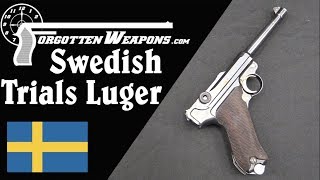 1938 Swedish Army Trials Luger [upl. by Obola508]