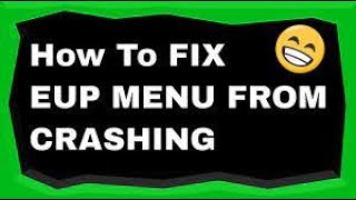 How to fix your EUP Menu crashing issue [upl. by Arrio695]