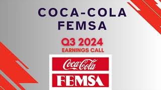 Coca Cola FEMSA KOF Q3 2024 Earnings Call [upl. by Ahon]