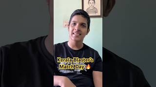 Kerala Blasters Match Day🔥keralablasters football manjappada viralvideos happiness trending [upl. by Haianeb]