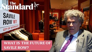 Savile Row how Richard James is preparing for the future of Londons iconic tailoring street [upl. by Aitercal635]