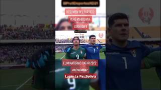 Perú vs Bolivia Jornada 9 eliminatoriasqatar2022 selecciónperuana futbolperuano soccer 2022 [upl. by Kesia]